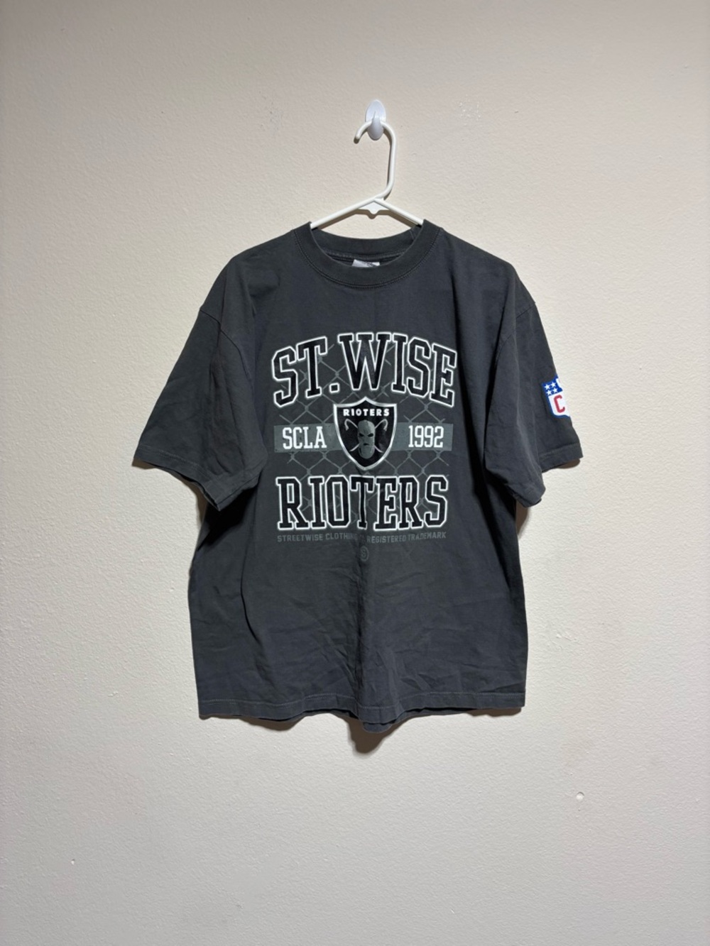 Rioters Black Graphic Short Sleeve Tee